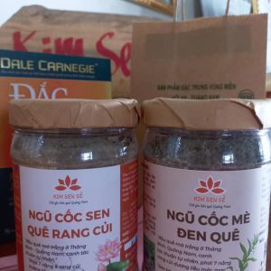 Ngũ cốc sen quê ran củi Ngũ cốc sen quê ran củi