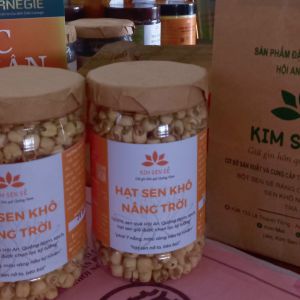 Hạt sen khô nắng trời Hạt sen khô nắng trời